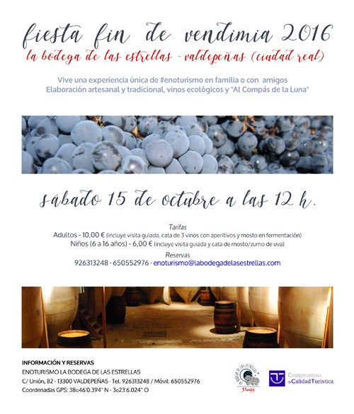 Fiesta fin de vendimia 2016